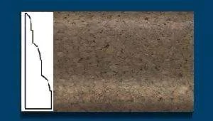 Плинтус пробковый ArtCorkDesing С 105 (Колер 7) 18x45x910 мм в Иркутске