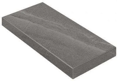 Керамогранит Italon Контемпора Карбон 33x120 ступень угловая правая в Иркутске