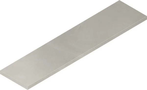 Керамогранит Italon Континуум Сильвер Ступень угловая левая 33х120 (Натуральная) в Иркутске