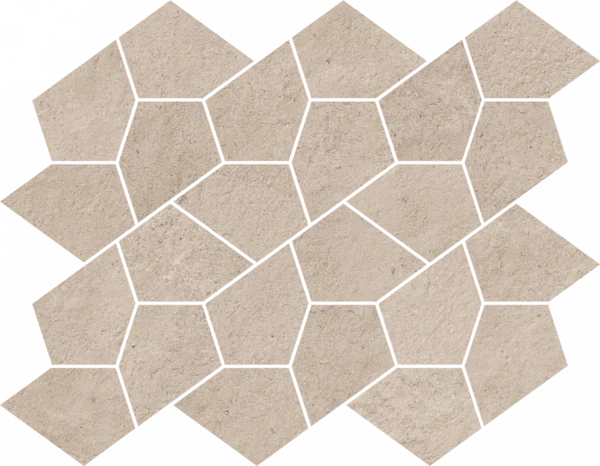 Керамогранит Italon Этернум Крим Мозаика Калейдо 35.6х27.6 (Натуральная) в Иркутске