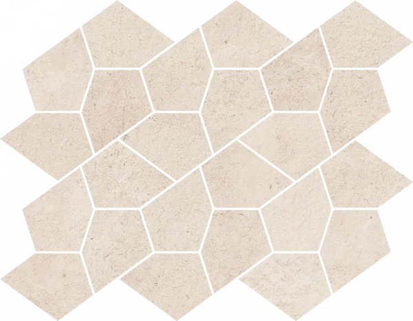 Керамогранит Italon Этернум Сноу Мозаика Калейдо 35.6х27.6 (Натуральная) в Иркутске