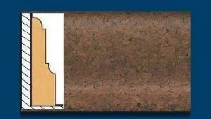 Плинтус пробковый ArtCorkDesing С 103 (Колер 11) 12х65х910 мм в Иркутске