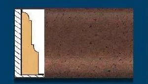 Плинтус пробковый ArtCorkDesing С 104 (Колер13) 12x40x910 мм в Иркутске