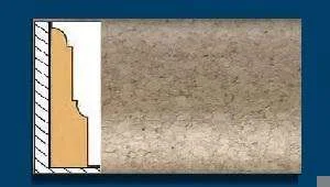 Плинтус пробковый ArtCorkDesing С 104 (Колер 6) 12x40x910 мм в Иркутске