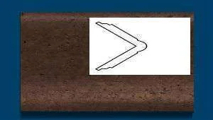 Угол пробковый наружный ArtCorkDesign С 303 Колер 14 в Иркутске