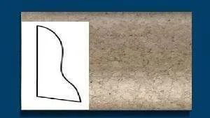 Плинтус пробковый ArtCorkDesing С 102 (Колер 6) 20x40x910 мм в Иркутске