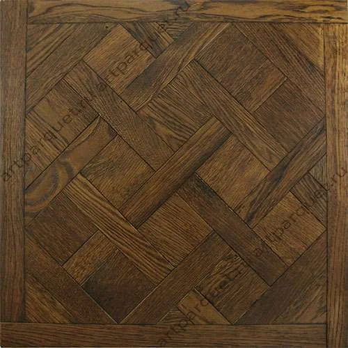 Модульный паркет Кочанелли Версаль Дуб Омбра 600*600*15 мм фаска в Иркутске