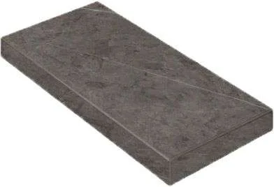 Керамогранит Italon Шарм Эво Антрачит Ступень Угловая Правая 33*60 в Иркутске