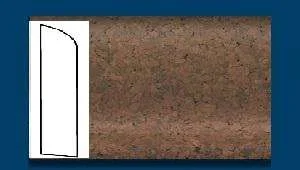 Плинтус пробковый ArtCorkDesing С 106 (Колер 11) 10х60х910 мм в Иркутске