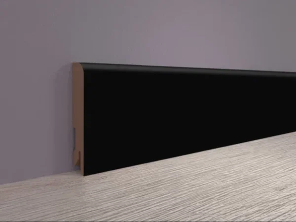Плинтус MDF Bonkeel 24032 Чёрный Софт (100х16х2400 мм) в Иркутске