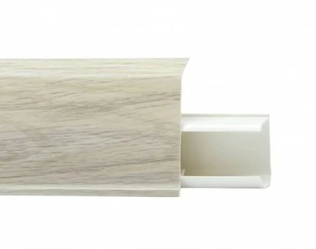 Пластиковый плинтус Royce №526 Дуб Орегон (55х23х2200мм) в Иркутске