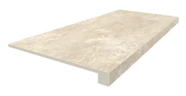 Керамогранит Coliseum Да Винчи Беж Ступень фронтальная (Натуральный, 33х60) в Иркутске