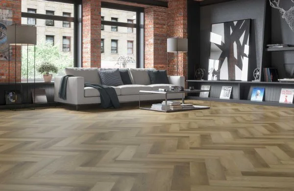 Кварц-виниловая плитка Fargo Parquet 4мм 33-2187-09 Дуб Афины (Градиент) в Иркутске