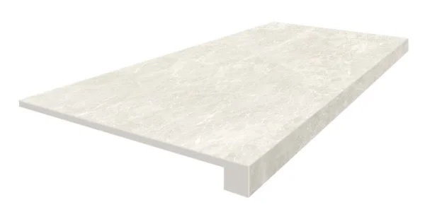 Керамогранит Coliseum Да Винчи Уайт Ступень фронтальная (Натуральный, 33х60) в Иркутске