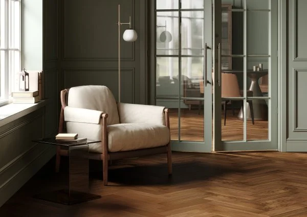 Паркетная доска Quartz Parquet Штучный паркет Орех Американский 44-400-29 в Иркутске