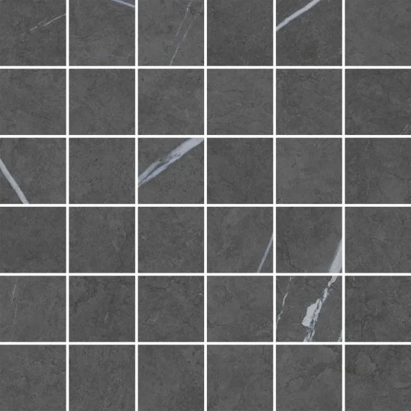 Керамогранит Italon Метрополис Империал Блэк Мозаика 30х30 (Натуральная) в Иркутске