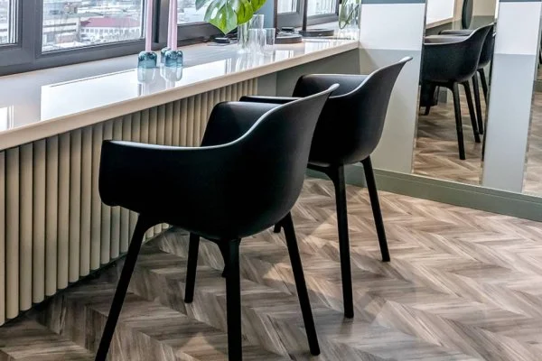 Пробковое покрытие CorkStyle Chevron Silver в Иркутске