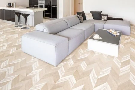 Пробковое покрытие CorkStyle Chevron Creme в Иркутске