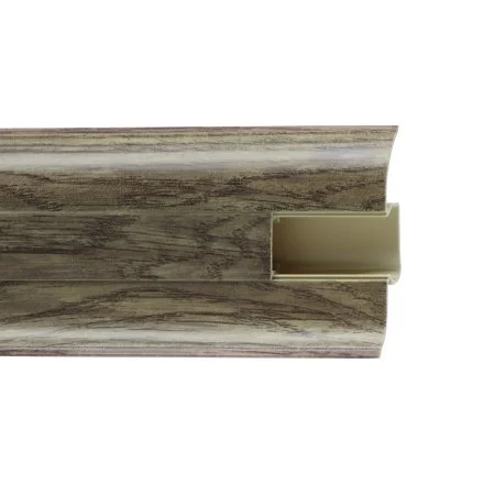 Пластиковый плинтус Royce №841 Дуб Миланский (58х22х2200мм) в Иркутске
