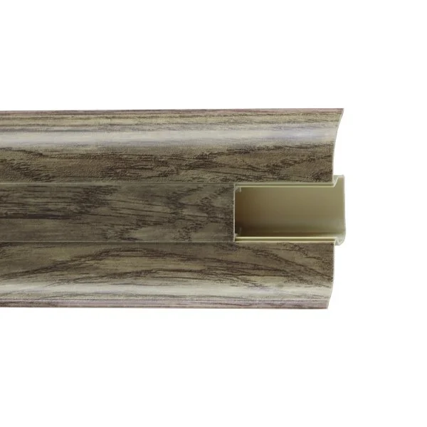 Пластиковый плинтус Royce №841 Дуб Миланский (58х22х2200мм) в Иркутске