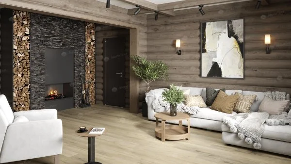 Кварц-виниловая плитка Alpine Floor Premium XL Дуб Сливочный ЕСО 7-19, 8 мм. 43 класс в Иркутске