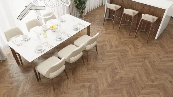 Кварц-виниловая плитка Alpine Floor Chevron Гевуина ECO 20-10 (2,5 мм. 43 класс) в Иркутске