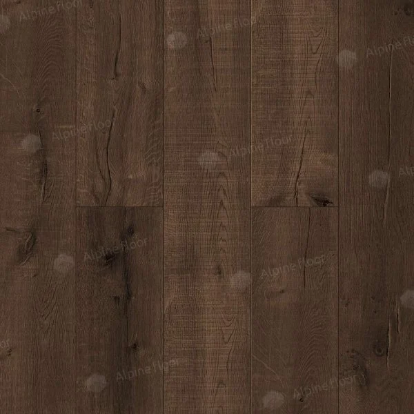 Каменно-полимерная плитка Alpine Floor Real Wood Дуб Мокка ECO 2-2, 6 мм 43 класс в Иркутске