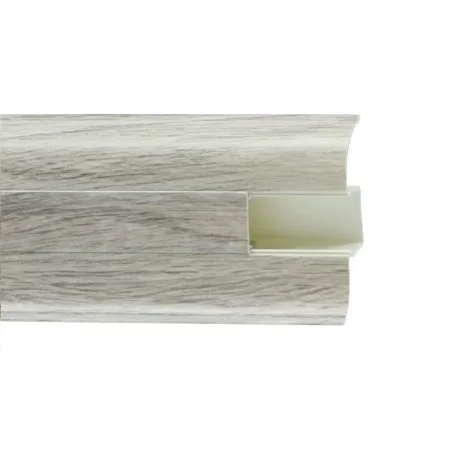 Пластиковый плинтус Royce №822 Дуб Альба (58х22х2200мм) в Иркутске