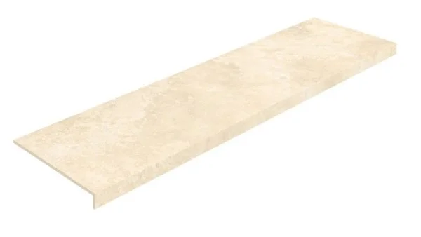 Керамогранит Coliseum Аурелия Уайт Ступень фронтальная (Натуральный, 33х120) в Иркутске