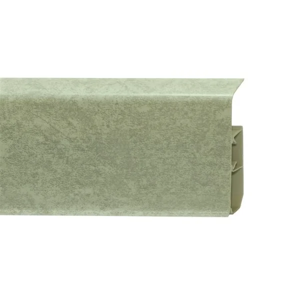 Пластиковый плинтус Royce №339 Мрамор Светлый (80х24х2200мм) в Иркутске