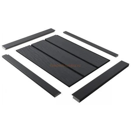 Финишный молдинг LF124A GR15K правый декорированный (42х12х2700мм) в Иркутске