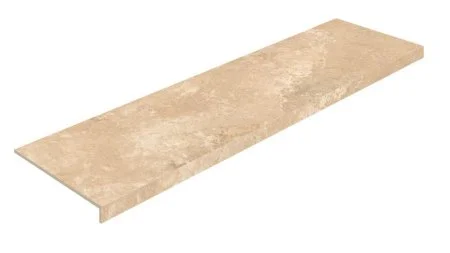 Керамогранит Coliseum Аурелия Беж Ступень фронтальная (Натуральный, 33х120) в Иркутске