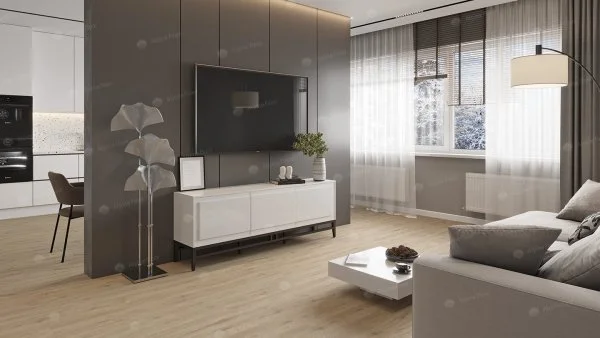 Каменно-полимерная плитка Alpine Floor Solo Анданте ECO 14-10, 3,5 мм 34 класс в Иркутске