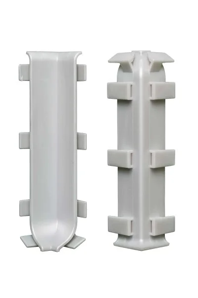 Внутренний угол Bonkeel ПЛ80 серый (ПВХ) в Иркутске