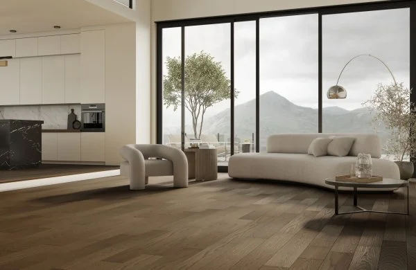 Паркетная доска Quartz Parquet Классик 5 мм Дуб Брауни 413 в Иркутске