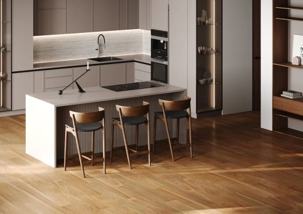 Паркетная доска Quartz Parquet Классик 5 мм Дуссия Африканская 550-63 в Иркутске