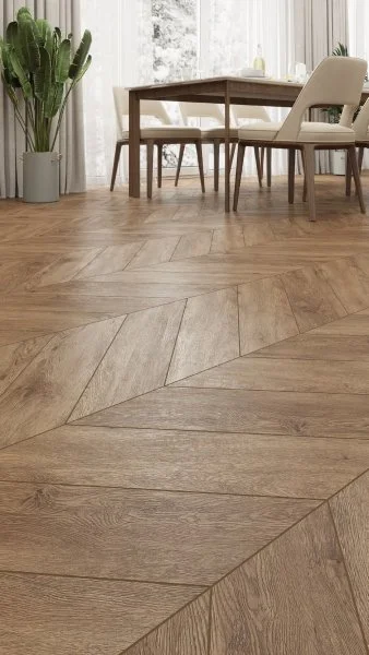 Кварц-виниловая плитка Alpine Floor Chevron Гевуина ECO 20-10 (2,5 мм. 43 класс) в Иркутске