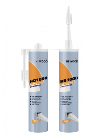 Монтажно-стыковочный клей HiWood HD1000 Белый 280 ml в Иркутске