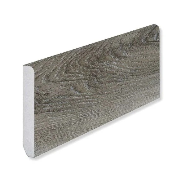 Кварцевый плинтус Fargo 366-1B Дуб Рустик Серый градиент 80х11х2200 мм в Иркутске