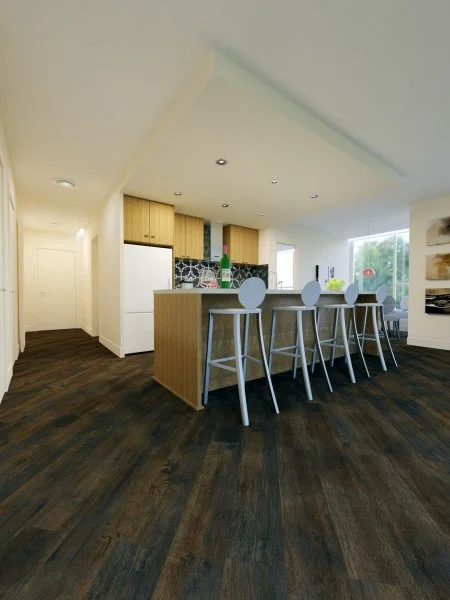 Кварц-виниловая плитка FineFloor Light Дуб Берген FF-1372 в Иркутске