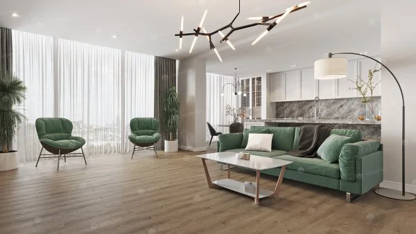 Каменно-полимерная плитка Alpine Floor Solo Plus Ларгетто ЕСО 14-301, 4 мм, 43 класс в Иркутске