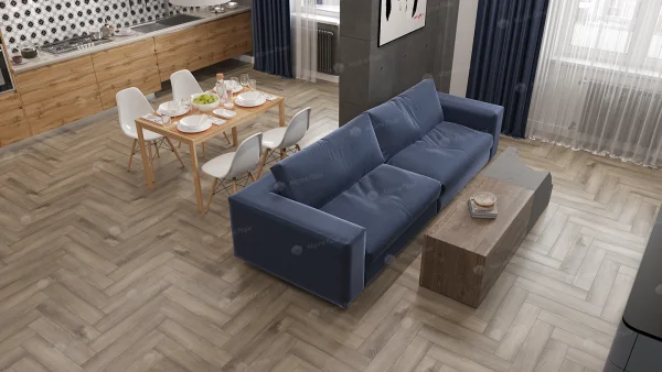 Кварц-виниловая плитка Alpine Floor Parquet Дуб Исида ЕСО 16-15 2.5 мм. 43 класс в Иркутске