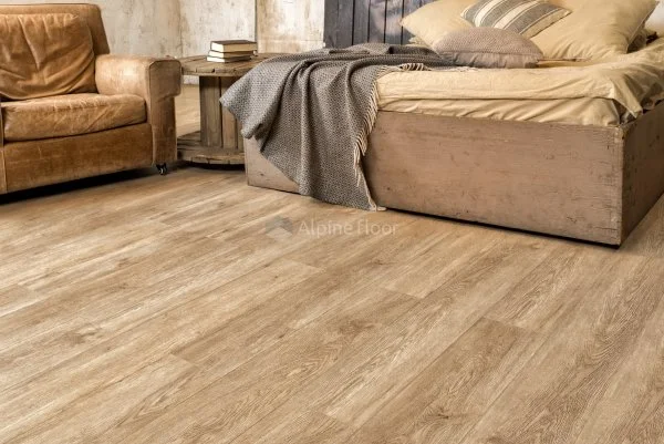 Каменно-полимерная плитка Alpine Floor Grand Sequoia Секвоя Миндаль ECO 11-6, 4мм 43 класс в Иркутске