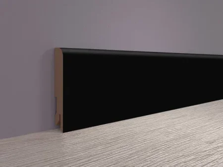 Плинтус MDF Bonkeel 24032 Чёрный Софт (100х16х2400 мм) в Иркутске