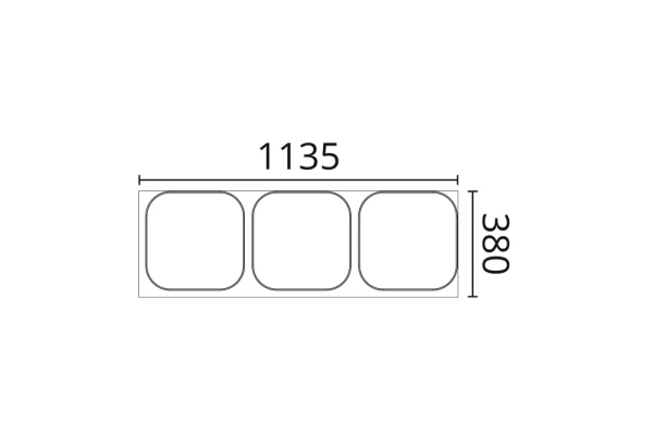 Декоративная панель NMC Arstyl Icon (113.5x38x4.5 см) в Иркутске