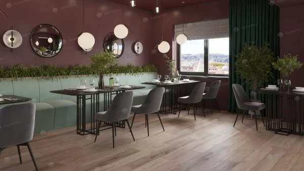 Кварц-виниловая плитка Alpine Floor Premium XL Дуб Персиковый ЕСО 7-20, 8 мм. 43 класс в Иркутске