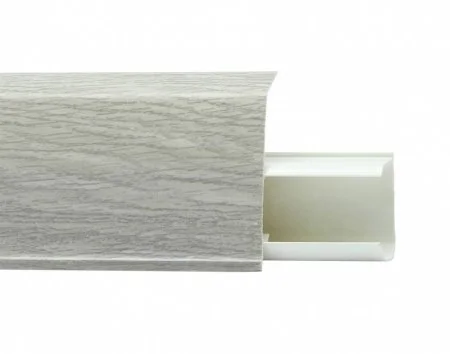 Пластиковый плинтус Royce №545 Дуб Париж (55х23х2200мм) в Иркутске