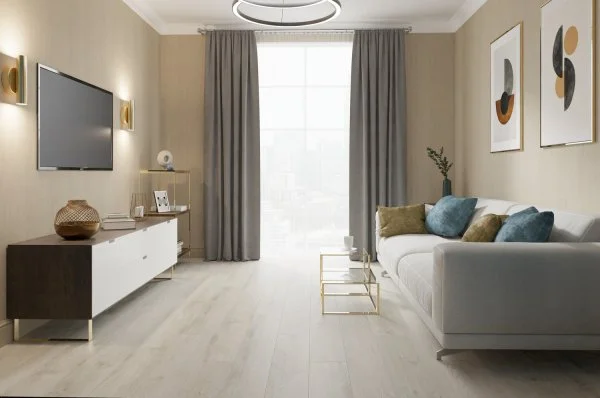 Ламинат Egger PRO 8/32 Дуб Кортина белый EPL034 в Иркутске