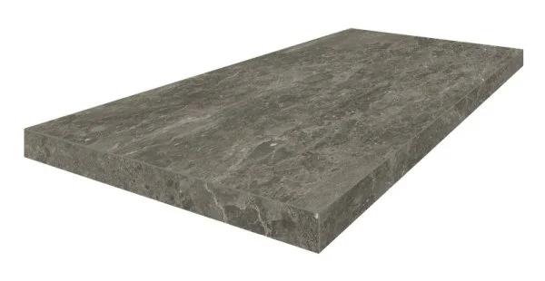 Керамогранит Coliseum Да Винчи Браун Ступень угловая левая (Натуральный, 33х60) в Иркутске