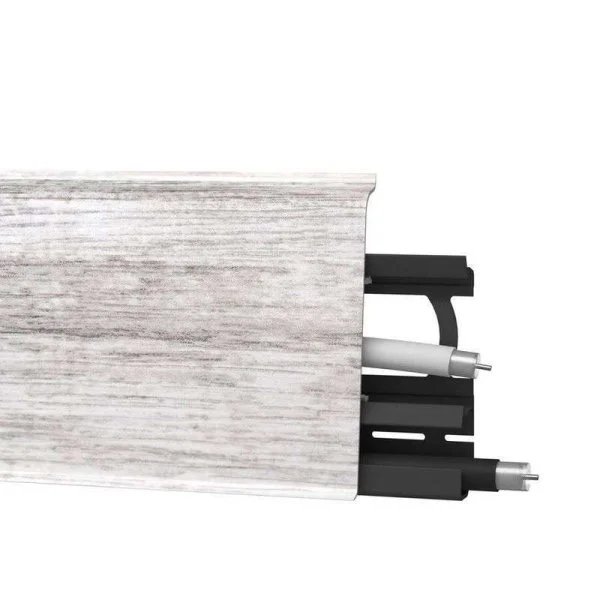 Плинтус пластиковый Arbiton INDO70 131 Дуб Филадельфия 2,5 м в Иркутске